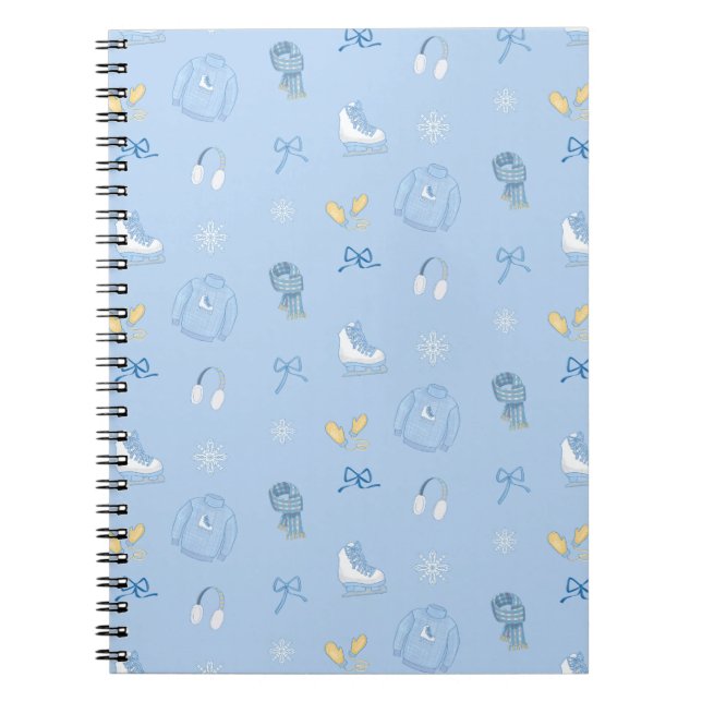 Cuaderno Hielo Hielo Hielo Hielo Hielo Hielo Hielo Azul (Frente)