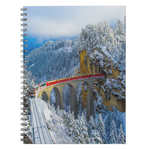 Cuaderno Hielo y nieve   Bernina Express, Suiza