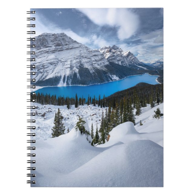 Cuaderno Hielo y nieve | Lago Peyto, Rockies Canadienses (Frente)