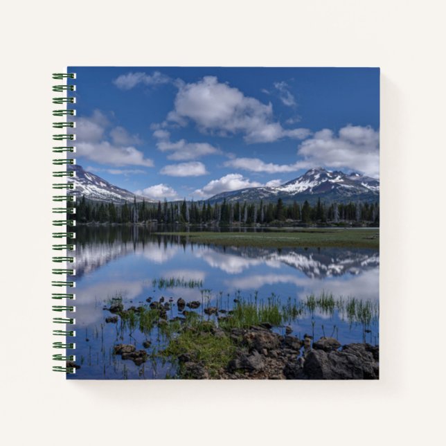 Cuaderno Hielo y nieve | Lago Sparks, Oregon (Anverso)