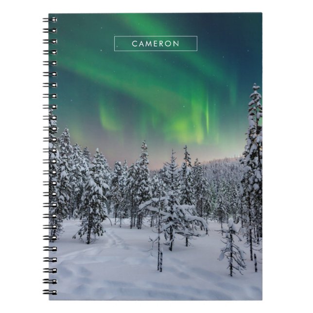 Cuaderno Hielo y nieve | Paisaje invernal, Finlandia (Frente)