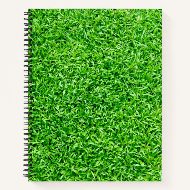 Cuaderno Hierba verde (Anverso)