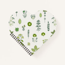Cuaderno Hierbas rusas verdes