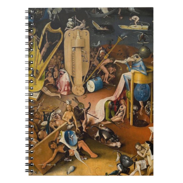 Cuaderno Hieronymus Bosch-El Jardín del Infierno (Frente)