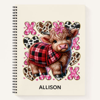 Cuaderno Highland Cow Journal