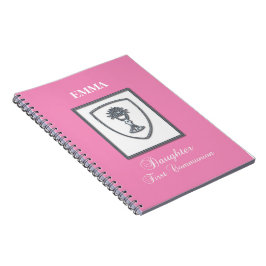Cuaderno Hija, primer cáliz plateado de comunión