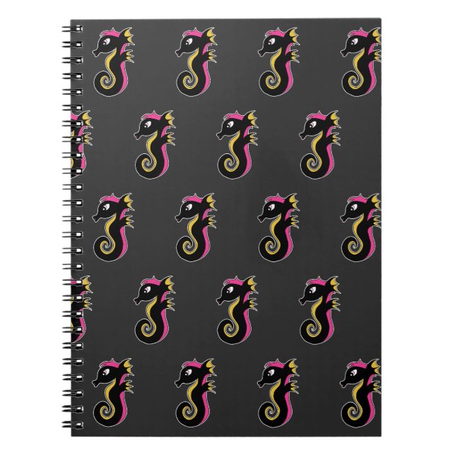 Cuaderno Hijahorse de Neon (Frente)