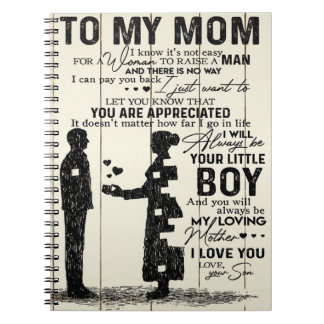 Cuaderno Hijo De Mi Mamá | Decoración del hogar | Regalo Pa