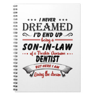 Cuaderno Hijo En La Ley De Un Increíble Dentista