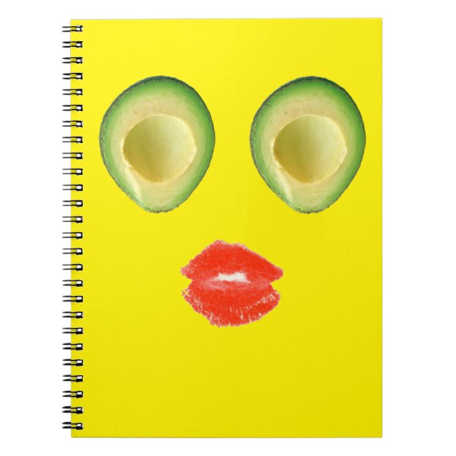 Cuaderno Hilarico Aguacate Face 4Keith (Frente)