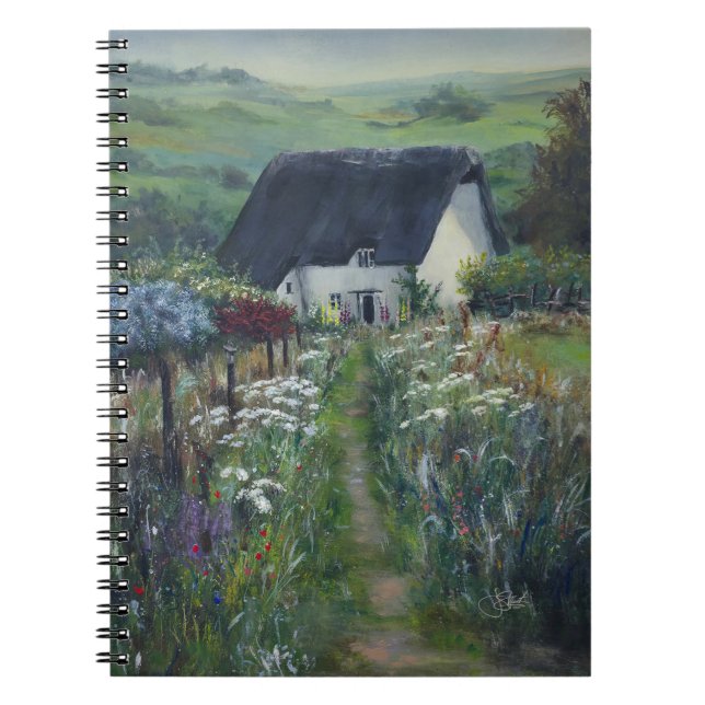 Cuaderno "Hillview- Una cabaña inglesa" (Frente)