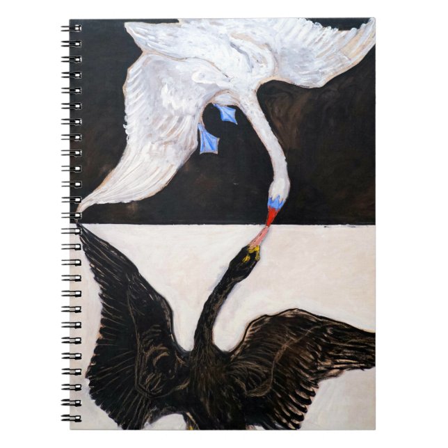 Cuaderno Hilma af Klint el cisne (Frente)