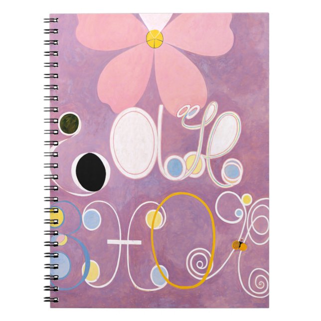 Cuaderno Hilma af Klint - El número 5 más grande (Frente)