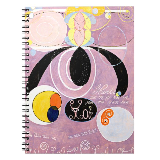 Cuaderno Hilma af Klint - La Diez Más Grande, No. 06 (Frente)