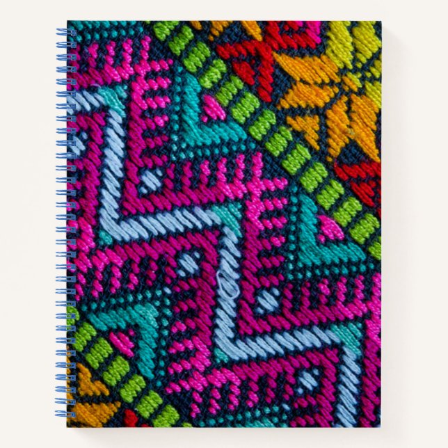 Cuaderno Hilos tejidos por etnias (Anverso)