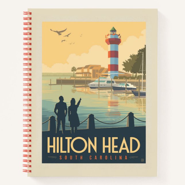 Cuaderno Hilton Head | Carolina del sur (Anverso)