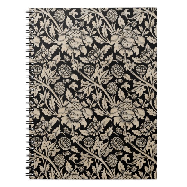 Cuaderno Hintergrato de la especie de la cosecha de Blumen (Frente)