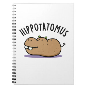 Cuaderno Hip-patata-mus Chiste de Hipopótamo Divertido 