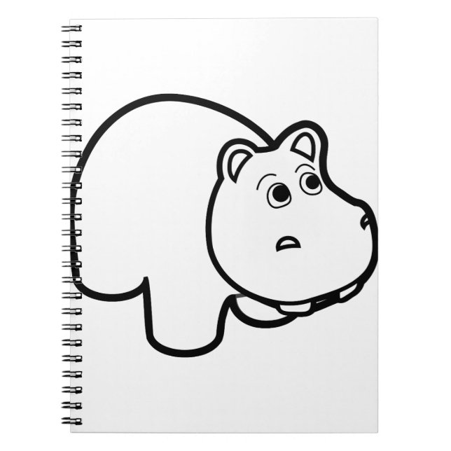 Cuaderno Hipo en negro (Frente)