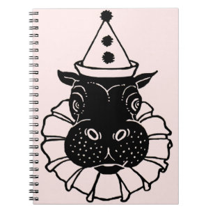 Cuaderno hipoglucemia en un gorra fiesta