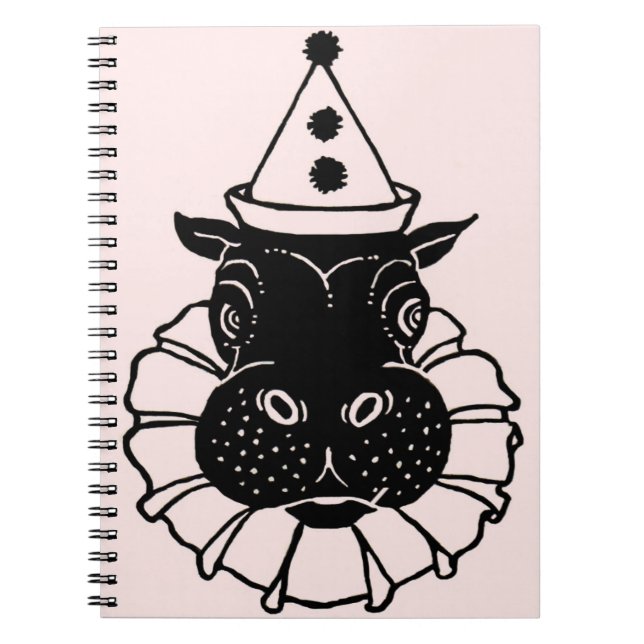 Cuaderno hipoglucemia en un gorra fiesta (Frente)