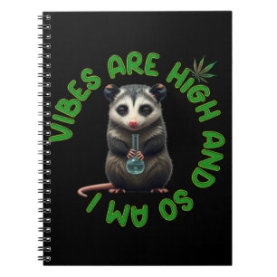 Cuaderno Hipopótamo Marrón Vibraciones Dadas Humor Divertid