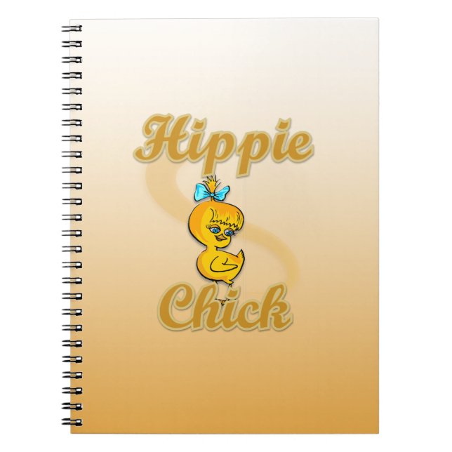 Cuaderno Hippie Chick (Frente)