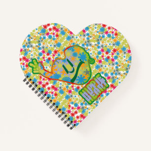 Cuaderno Hippie Heart ICON 2024 BY MASANSER