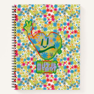 Cuaderno Hippie Heart ICON 2024 BY MASANSER