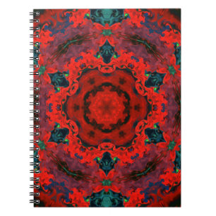 Cuaderno Hippie psicodélico