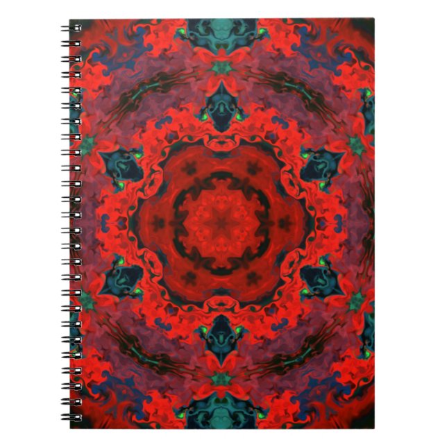 Cuaderno Hippie psicodélico (Frente)