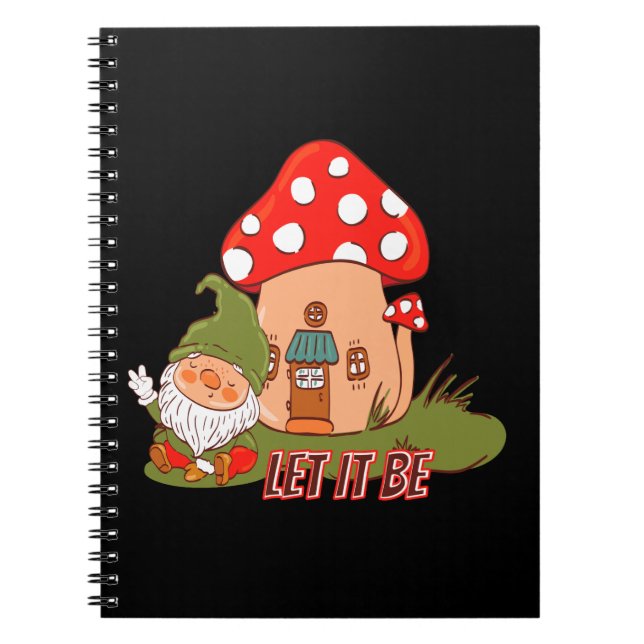 Cuaderno Hippie Que Sea Gnome (Frente)