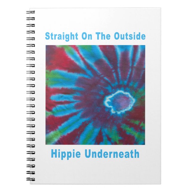 Cuaderno Hippie Tie Dye (Frente)
