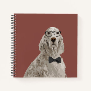 Cuaderno hipster en inglés para amantes de los pe
