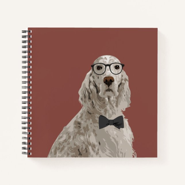 Cuaderno hipster en inglés para amantes de los per (Anverso)