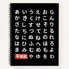 Cuaderno Hiragana
