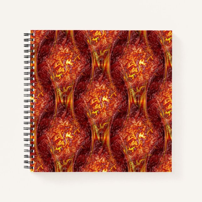 Cuaderno Hirviendo lava...... (Anverso)