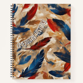 Cuaderno Historia americana - Ethereal Feather Whirl