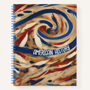 Cuaderno Historia americana - Resumen de la Americana Swirl