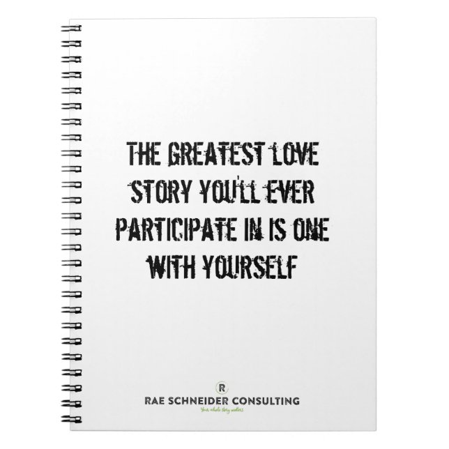 Cuaderno Historia de amor más grande (1) - Portátil (Frente)