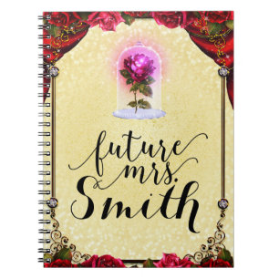 Cuaderno Historia de hadas encantada amarilla rosa roja fut