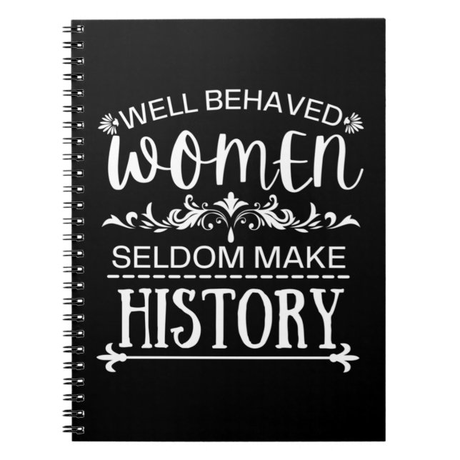 Cuaderno Historia de la mujer (Frente)