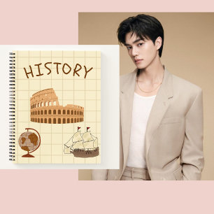 Cuaderno Historia de 🤎 marrón 📜