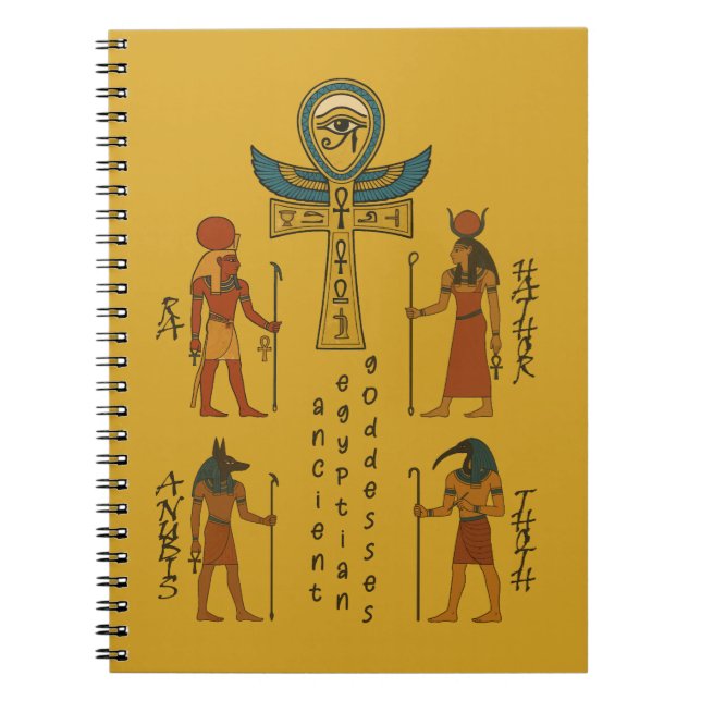 Cuaderno Historia del Antiguo Egipto - Dioses (Frente)