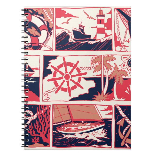 Cuaderno Historia marina (Frente)