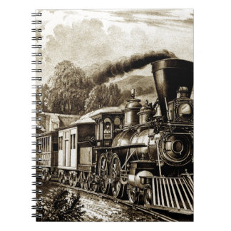 Cuaderno Historial de locomotoras de motores de vapor
