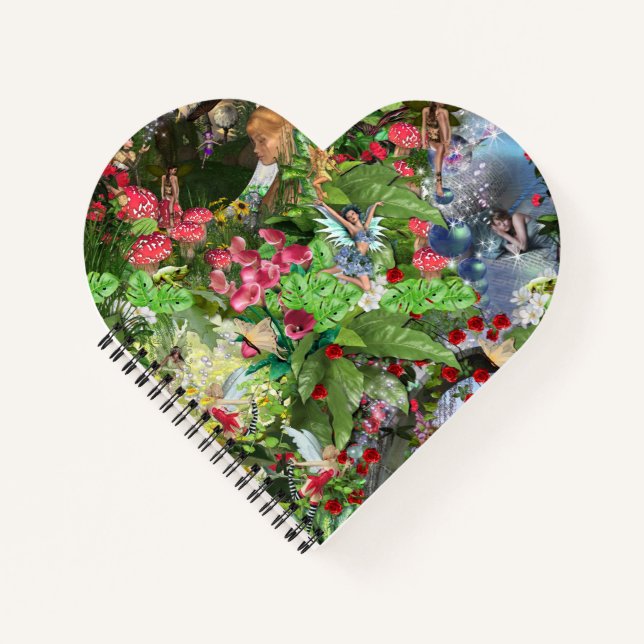 Cuaderno Historias de fantasía del bosque de los bosques de (Anverso)