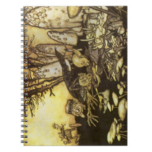 Cuaderno Historias de hadas de época, banda de trabajadores