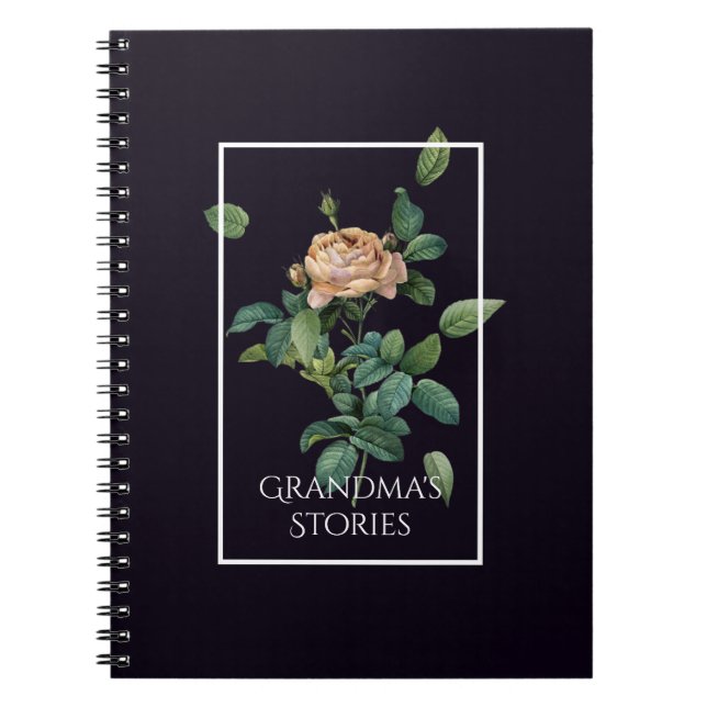 Cuaderno Historias familiares de la abuela (Frente)
