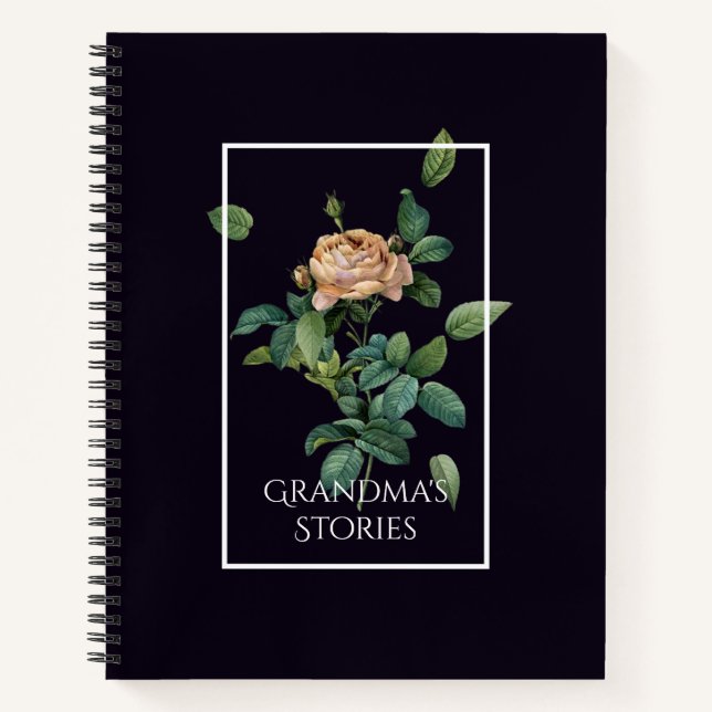 Cuaderno Historias familiares de la abuela (Anverso)